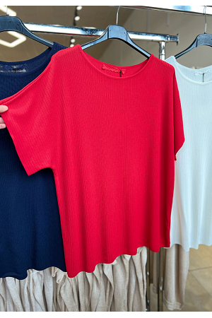 RIBBSTICKAD STRETCHY T-SHIRT