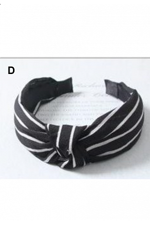 DIADEM I SVART OLIKA PRINT