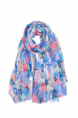 FJÄDERMÖNSTRAD SCARF