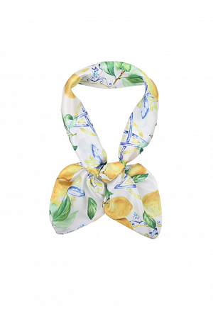 CITRONMÖNSTRAD LITEN SCARF