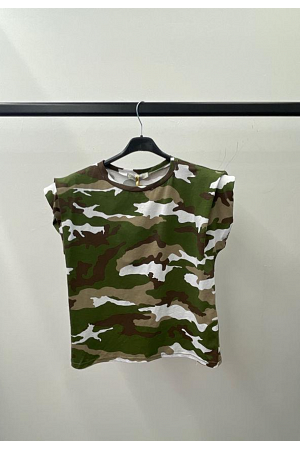 ÄRMÖS CAMO-TOP
