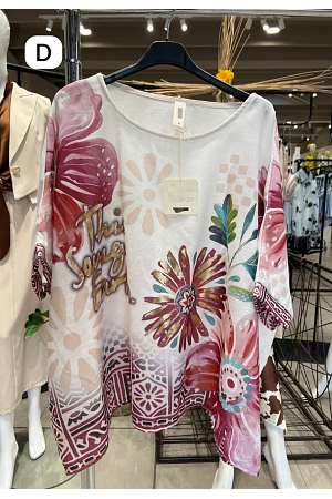 OVERSIZED TUNIKA MED TRYCK