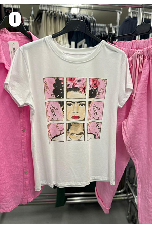 SNYGG T-SHIRT MED TRYCK