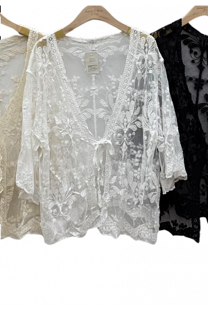 BRODERAD SPETSKIMONO