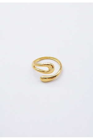 ABSTRACT SPIRAL RING
