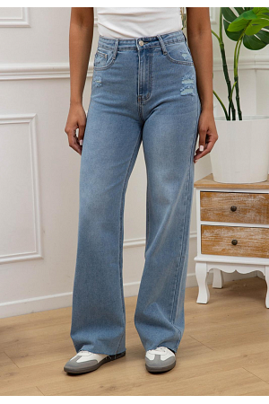 VIDA JEANS MED HÖG MIDJA