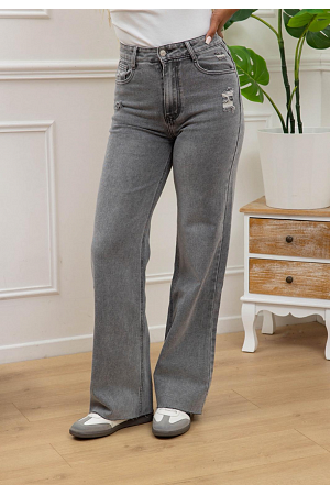 VIDA JEANS MED SLITNINGAR