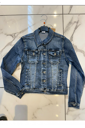 KLASSISK JEANSJACKA MED STRETCH