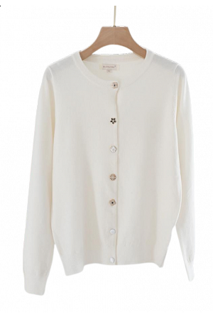CARDIGAN MED DEKORATIVA KNAPPAR - MIXAT PACK