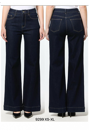 VIDA JEANS MED SYDD KANT