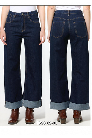 VIDA JEANS MED UPPVIK