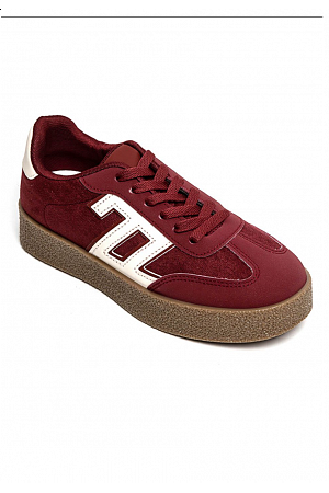 SNEAKERS MED KONTRASTDETALJER
