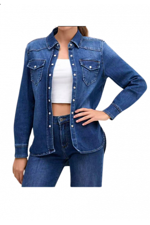 DENIMSKJORTA I JACKSNITT