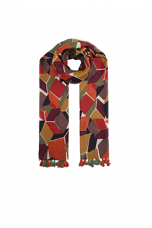GEOTASSEL SCARF