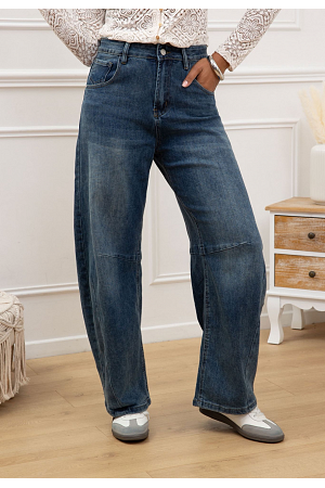 VIDA JEANS MED SÖMDETALJ