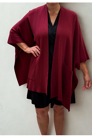RYMLIG OVERSIZED CARDIGAN / ÖPPEN PONCHO