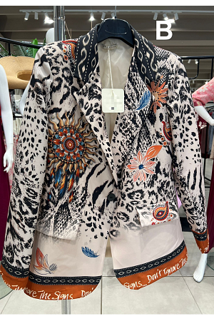 STATEMENT-KAVAJ MED PRINT