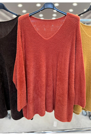 FLUFFIG MYSIG TRÖJA OVERSIZE