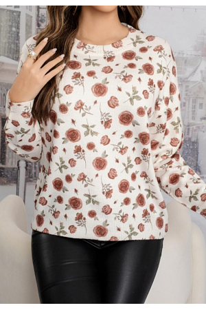 TRÖJA MED BLOMMÖNSTER MIXAT PACK