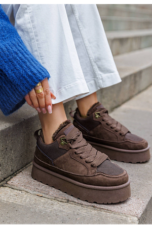 PLATÅSNEAKERS MED FODER