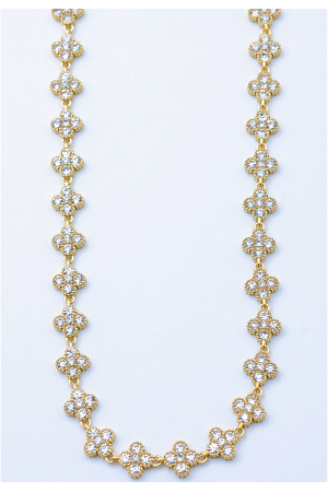 HALSBAND MED BLOMSTENAR