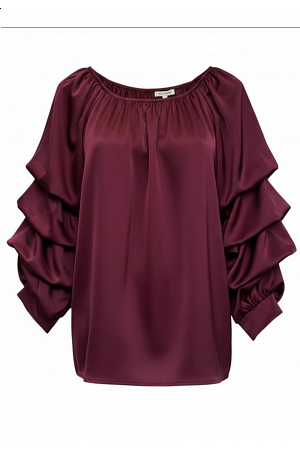 ELEGANT TUNIKA MED VOLANGÄRM