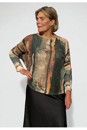 POPULÄR TRÖJA MED METALLIC-EFFEKT