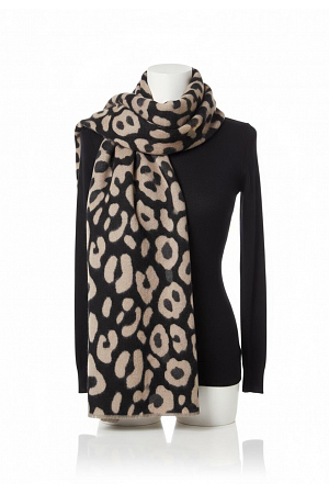 HALSDUK MED LEOPARDMÖNSTER