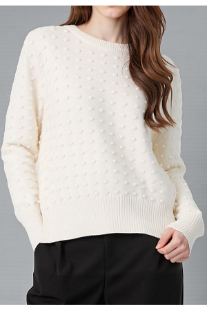 STICKAD TRÖJA MED STRUKTUR - MIXAT PACK