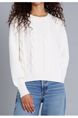 FLÄTSTICKAD TRÖJA-MIXAT PACK