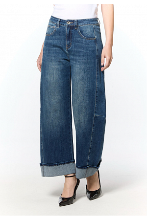 WIDE CUFF DENIM