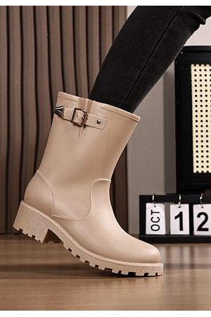 REGNSTÖVEL MED GROV SULA & SPÄNNE