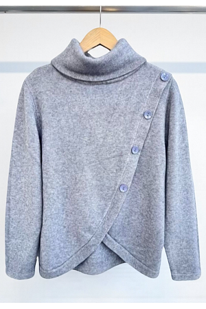 SUPERNYGG KNAPPTRÖJA MED POLOKRAGE - MIXAT PACK