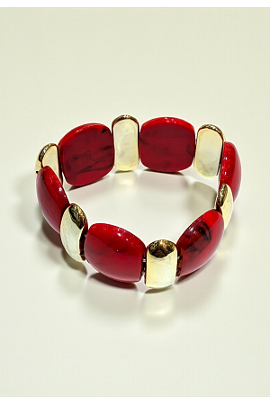 ELASTISKT ARMBAND – GULDDETALJER & MARMORLOOK