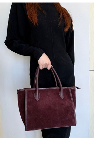 SHOPPER I ÄKTA LÄDER & MOCKA – RYMLIG OCH KLASSISK