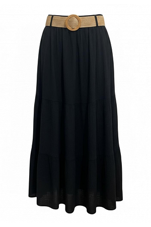 MAXIKJOL I BÄCKEBÖLJA MED BÄLTE