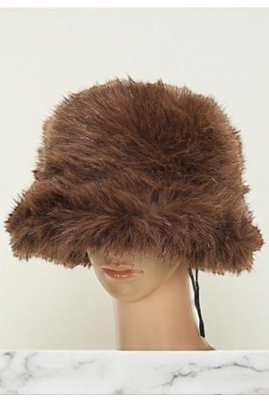 FAKE FUR BUCKETHAT