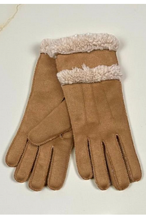 FODRADE HANDSKAR MED FUSKPÄLS