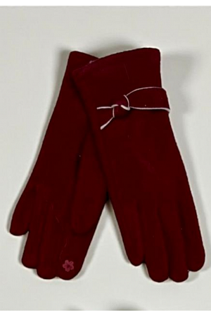 HANDSKAR MED ROSETTDETALJ