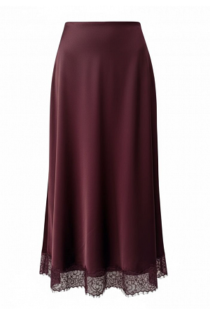 SATINKJOL MED SPETSKANT