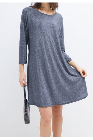 GLITTRANDE A-LINJESKUREN KLÄNNING