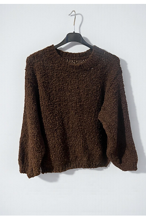 Mysig stickad tröja