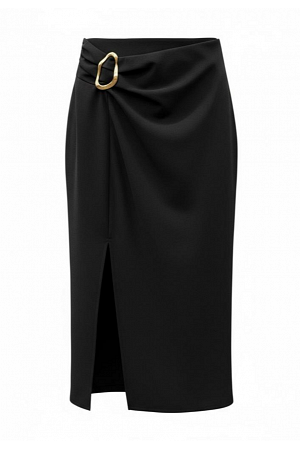 FESTLIG KJOL MED GULDSPÄNNE