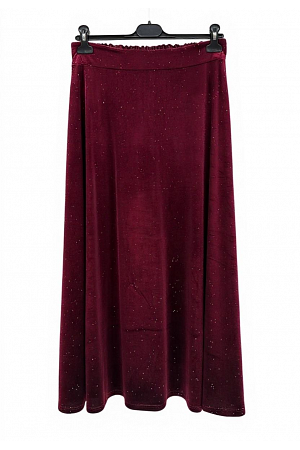 GLITTRIG SAMMETSKJOL