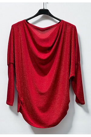 GLITTERTOPP MED VACKERT FALL