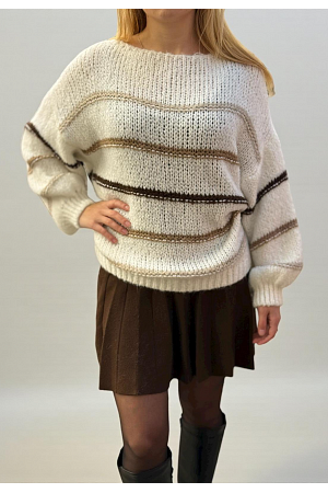 RANDIG STICKAD TRÖJA