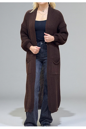 LÅNGKOFTA MED FICKOR