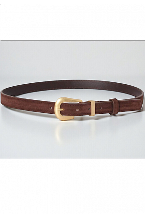 LÄDERSKÄRP MED TRIANGELSPÄNNE