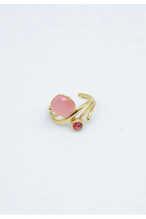 JUSTERBAR RING I ROSTFRITT STÅL