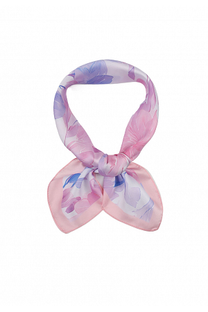 STORBLADIG BLOMSTERHALSDUK – SILKESKÄNSLA